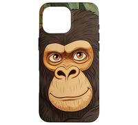 Smiling Gorilla In The Jungle Case for iPhone 16 Pro Max