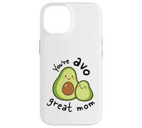 Smiling Green Pear Characters Caregiver Appreciation Case for iPhone 14