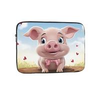 Smiling Laptop Case 15 inch, TSA Laptop Sleeve Shockproof Protective Notebook Case Water Resistant Computer Carrying Cover Briefcase Handbags Men Women Computer Bag