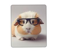 Smiling Mouse Pad with Non-Slip Rubber Base 10 x 12 inch Mouse Mat with Stitched Edge Gaming Mousepad for Wireless Mouse Computer Laptop Home Office Desk Pad