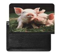 Smiling Passport Holder Vaccine Card Holder Travel Document Organizer Credit Card Organizer for Women/Men