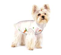 smiling rabbit Small Dog Cotton Vest M - Breathable, Soft, and Comfortable Pet Clothing for Cats and Dogs