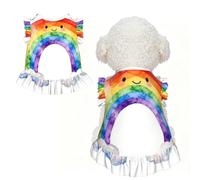 Smiling Rainbow S Pet Apparel for Small Dogs-Cute Summer Outfit for Puppy, Soft Breathable Pet Clothes for Cat