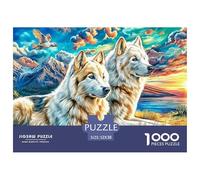 Smiling Samoyed Jigsaw Puzzle for Adults And Teenagers, Impossible 1000 Piece Puzzle, Mindfulness & Family Fun Activity, Challenging Puzzle Game 52x38cm/1000pcs