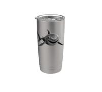 Smiling Shark Ocean Predator Funny Marine Shark Lover Stainless Steel Insulated Tumbler