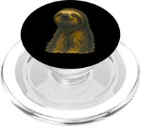 Smiling Sloth Cartoon PopSockets PopGrip for MagSafe