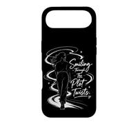 Smiling Through Plot Twists - Women's Empowerment Design Case for iPhone Air