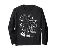 Smiling Through Plot Twists - Women's Empowerment Design Long Sleeve T-Shirt