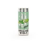 Smiling Wolf Feel Good Alcohol Alternative Ready to Drink Mojito 8x250ml | Alcohol Free Cocktail | Mood Enhancing Natural Nootropics & Vitamins