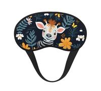 Smiling Zebra Full-Coverage Sleep mask Full-Coverage Sleep mask Relaxing Stress-Free Nighttime Eye mask