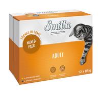 Smilla Adult Pouches Chunks with Vegetables - Saver Pack: Mixed Pack (24 x 85g)