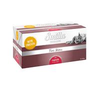 Smilla Fine Menu Exquisite Filling 8 x 100g - Chicken with Beef & Carrot