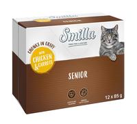 Smilla Senior Chunks in Gravy - Chicken & Carrots (12 x 85g)