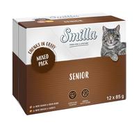 Smilla Senior Chunks in Gravy - Mixed Pack (12 x 85g)