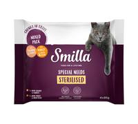 Smilla Special Needs Sterilised Adult Pouches Chunks with Vegetables - Trial Pack (4 x 85g)