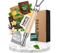 Smilo & Bron® Smoke-free necklace smoking cessation I adjustable resistance smoking cessation with fruit mix pack taste filter I anti smoke aid replacement for Zigar