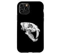 Smilodon Skull Saber Toothed Cat Ice Age Fossil Case for iPhone 11 Pro
