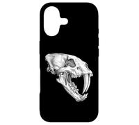 Smilodon Skull Saber Toothed Cat Ice Age Fossil Case for iPhone 17