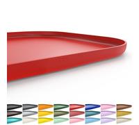 SMILOOL Waterproof Silicone Pet Food Mat with Raised Edge for Dog & Cat