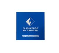 Smilyeez Blue Heated Bed Print Sticker for Build Plate Flashforge Finder 3D Printer 157 x 157mm (1)