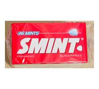 SMINT 36 MINTS STRAWBERRY SUGAR FREE 12 PACK