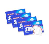 Smint Peppermint Breath Mints 100g Freshness Sugar-Free 36 (4 Pack of 25g)
