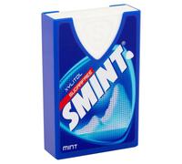Smint PEPPERMINT Sugar Free Mints 12 x 8g Packs (Blue)