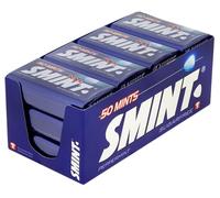 Smint Sugar Free Mints, Peppermint Flavour, Suitable for Vegetarians - 50 XXL Tin