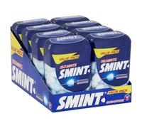 Smint Sugar Free Mints, Peppermint Flavour, Suitable for Vegetarians - 8 x 150 XL Bottles