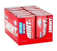 Smint Sugar Free Strawberry Mints - 12 x 36 XXL Tins | 432 Pieces | Tooth-Friendly Sweets | Multipack Sweets
