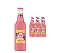 Smirnoff Ice Pink Lemonade Flavoured Alcoholic Malt Beverage | 6 x 330ml Glass Bottles | 1.98L Total | 4.5% ABV | USA Ready to Drink