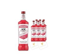 Smirnoff Ice Raspberry Case | 6x700mls | + 2 Celebration Spirits Beer Mats
