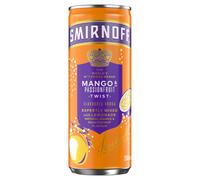 Smirnoff Mango & Passion Fruit Twist and Lemonade 250ml (Abv 4.5%)