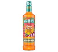 Smirnoff Miami Peach | 35% vol | 70cl | Juicy Peach & Citrus Flavours | Coral-coloured | Perfect for Brunches & BBQs