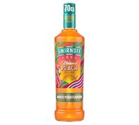 Smirnoff Miami Peach | 35% vol | 70cl | Juicy Peach & Citrus Flavours | Coral-coloured | Perfect for Brunches & BBQs