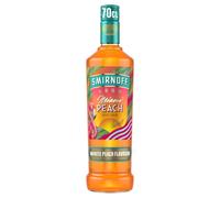 Smirnoff Miami Peach | 35% vol | 70cl | Juicy Peach & Citrus Flavours | Coral-coloured | Perfect for Brunches & BBQs
