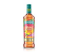 Smirnoff Miami Peach | Enjoy With Lemonade or Iced Tea | Juicy Peach & Citrus Flavours | Coral-coloured | Perfect for Brunches & BBQs | 70cl | 35% vol
