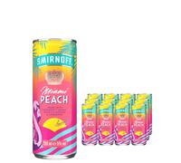 Smirnoff Miami Peach Premixed Can Multipack, 12 x 250 ml