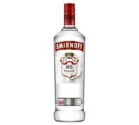 Smirnoff No. 21 Vodka | 37.5% vol | 1L | Triple Distilled & 10 x Filtered | Premium Made in Great Britain | Smooth with a Hint of Sweetness & Pepper