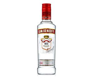 Smirnoff Plain Red Vodka, 1 x 350ml