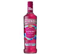 Smirnoff Raspberry Crush Spirit Drink, 70cl