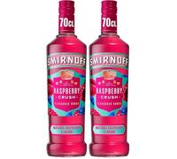 Smirnoff Raspberry Crush Spirit Drink, 70cl (Pack of 2)