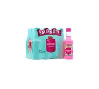 Smirnoff - Raspberry Crush - Vodka 5cl x 12 37.5% ABV Miniatures (12 x 5cl)