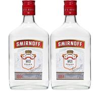 Smirnoff Red Label Vodka, 35cl (Pack of 2)