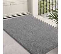 smiry Absorbent Door Mat, Dirt Trapper Door Matts Indoor, 80X120, Dark Grey