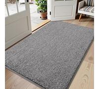 smiry Absorbent Door Mat, Dirt Trapper Door Matts Indoor, 90X150, Dark Grey