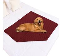 Smiry Waterproof Dog Blanket, Reversible Dog Bed Cover Pet Blanket, Soft Pet Couch Covers for Sofa Washable, Bed Couch Sofa Furniture Protector for Puppy Cat Kids (40"x50", Wine Red/Wine Red)