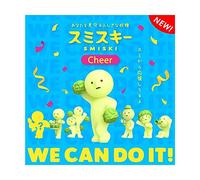 Smiski Cheer Series Figurine (Fanfare - Pom Pom) Glow in the Dark, Multicolor