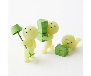 Smiski Doll Moving Series genuine cute collectible glow in the dark dolls figure