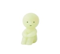 Smiski Hugging Knees ZipperBite Glow in The Dark Zipper Pull